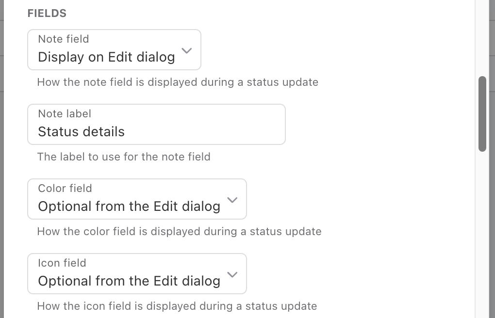 Accomplishments Settings settings