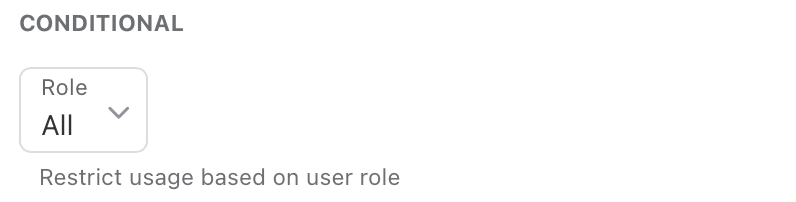 Metrics Settings settings