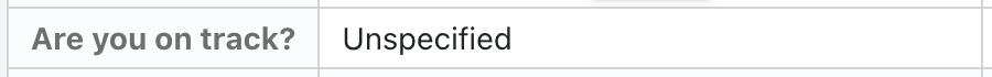 Checkbox Blank Label - status update