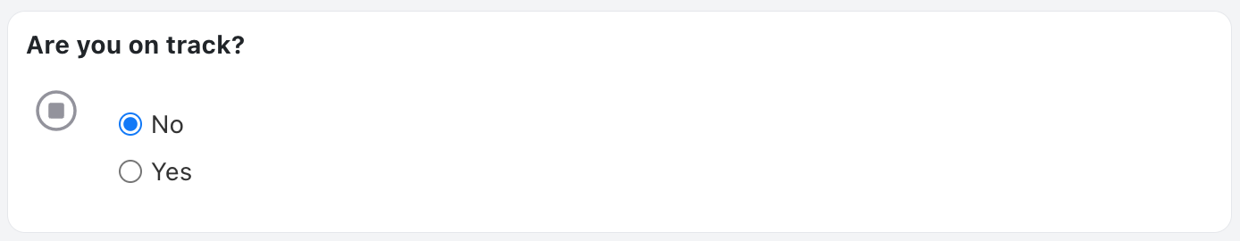 Checkbox Unchecked Label - status update