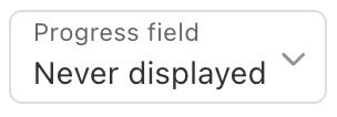 Objective Progress Field field