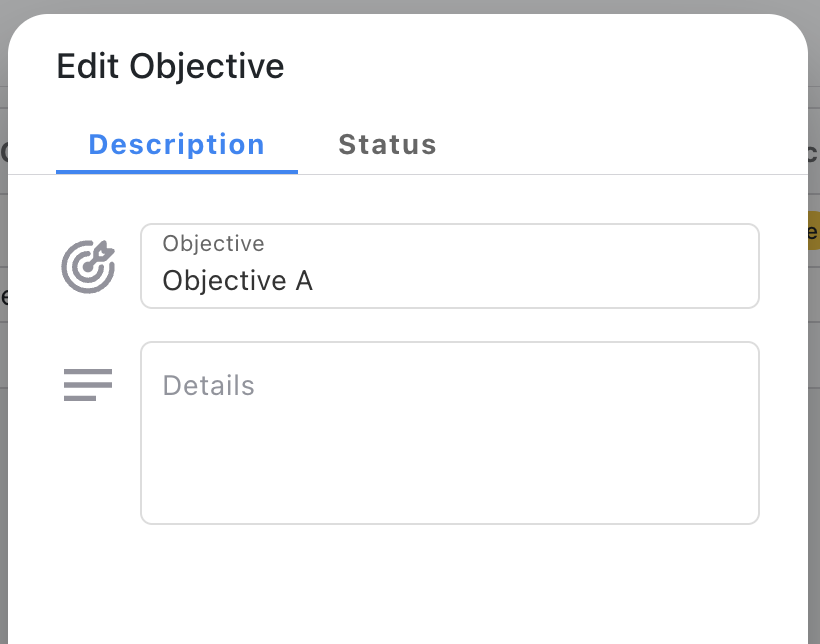 Objective Start Field - Never displayed