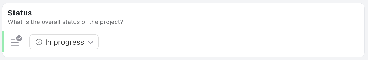 Text Control - Drop down menu