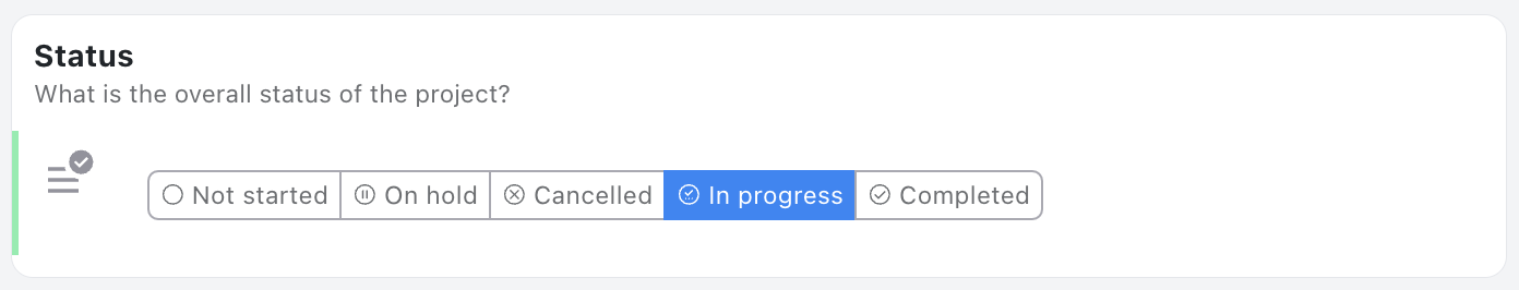 Text Control - Segmented control