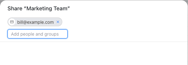 Share dialog email2